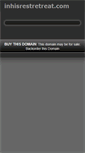 Mobile Screenshot of inhisrestretreat.com